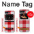 S3535 Rouge vichy Etui Coque Housse pour Motorola Moto Razr 2022