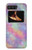 S3706 Arc-en-ciel pastel Galaxy Pink Sky Etui Coque Housse pour Motorola Moto Razr 2022