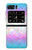 S3747 Polygone de drapeau trans Etui Coque Housse pour Motorola Moto Razr 2022