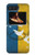 S3857 Colombe de la paix drapeau ukrainien Etui Coque Housse pour Motorola Moto Razr 2022