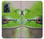 S3845 Grenouille verte Etui Coque Housse pour OnePlus Nord N300