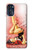 S1669 Afficher Fille Millésime Etui Coque Housse pour Motorola Moto G 5G (2023)