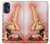 S1669 Afficher Fille Millésime Etui Coque Housse pour Motorola Moto G 5G (2023)