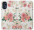 S1859 Motif Rose Etui Coque Housse pour Motorola Moto G 5G (2023)