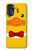 S2760 Canard Tuxedo jaune Dessin animé Etui Coque Housse pour Motorola Moto G 5G (2023)