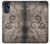 S2892 Symbole Triskele Texture de pierre Etui Coque Housse pour Motorola Moto G 5G (2023)