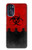 S2917 Biohazards Virus Alert Rouge Etui Coque Housse pour Motorola Moto G 5G (2023)