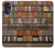 S3154 étagère à livres Etui Coque Housse pour Motorola Moto G 5G (2023)