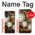 S3172 Horloge or Etui Coque Housse pour Motorola Moto G 5G (2023)