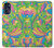S3273 Fleur Ligne Motif Art Etui Coque Housse pour Motorola Moto G 5G (2023)