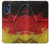S3303 Allemagne Drapeau graphique Football Millésime Etui Coque Housse pour Motorola Moto G 5G (2023)