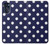 S3533 Bleu à pois Etui Coque Housse pour Motorola Moto G 5G (2023)