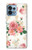 S1859 Motif Rose Etui Coque Housse pour Motorola Edge+ (2023), X40, X40 Pro, Edge 40 Pro