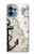 S1962 Graphique nautique Etui Coque Housse pour Motorola Edge+ (2023), X40, X40 Pro, Edge 40 Pro