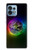 S2570 planète colorée Etui Coque Housse pour Motorola Edge+ (2023), X40, X40 Pro, Edge 40 Pro