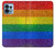 S2683 Arc en ciel Fierté LGBT Drapeau Etui Coque Housse pour Motorola Edge+ (2023), X40, X40 Pro, Edge 40 Pro