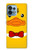 S2760 Canard Tuxedo jaune Dessin animé Etui Coque Housse pour Motorola Edge+ (2023), X40, X40 Pro, Edge 40 Pro