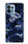 S2959 Marine Bleu Camo camouflage Etui Coque Housse pour Motorola Edge+ (2023), X40, X40 Pro, Edge 40 Pro