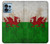 S2976 Pays de Galles Football Football Drapeau Etui Coque Housse pour Motorola Edge+ (2023), X40, X40 Pro, Edge 40 Pro