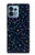 S3220 Carte Zodiaque étoiles Constellations Etui Coque Housse pour Motorola Edge+ (2023), X40, X40 Pro, Edge 40 Pro