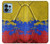 S3306 Colombie Drapeau de football graphique Millésime Etui Coque Housse pour Motorola Edge+ (2023), X40, X40 Pro, Edge 40 Pro