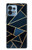 S3479 Marine Bleu Art Graphique Etui Coque Housse pour Motorola Edge+ (2023), X40, X40 Pro, Edge 40 Pro