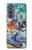 S0588 mur de graffiti Etui Coque Housse pour Motorola Edge (2022)