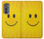 S1146 Sourire Soleil Jaune Etui Coque Housse pour Motorola Edge (2022)