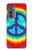 S1870 Tie Dye Paix Etui Coque Housse pour Motorola Edge (2022)