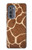 S2326 girafe Peau Etui Coque Housse pour Motorola Edge (2022)