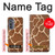 S2326 girafe Peau Etui Coque Housse pour Motorola Edge (2022)