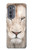 S2399 Lion Visage Etui Coque Housse pour Motorola Edge (2022)