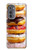 S2431 Fantaisie douce Donuts Etui Coque Housse pour Motorola Edge (2022)