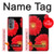 S2478 fleur rouge Daisy Etui Coque Housse pour Motorola Edge (2022)