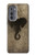 S2516 Elephant Peau Imprimé graphique Etui Coque Housse pour Motorola Edge (2022)