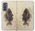 S2562 fossile poisson Etui Coque Housse pour Motorola Edge (2022)