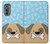 S2669 Mignon os chien pattes Dessin animé Etui Coque Housse pour Motorola Edge (2022)