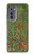 S2872 Gustav Klimt Champ de Coquelicots Etui Coque Housse pour Motorola Edge (2022)