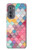 S2947 Bonbons Minimal Couleurs pastel Etui Coque Housse pour Motorola Edge (2022)