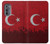 S2991 Turquie Football Football Etui Coque Housse pour Motorola Edge (2022)