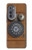 S3146 Mur Antique Retro Ligne téléphonique Etui Coque Housse pour Motorola Edge (2022)