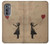 S3170 Fille de coeur hors de portée Etui Coque Housse pour Motorola Edge (2022)