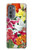 S3205 Fleurs Art Retro Etui Coque Housse pour Motorola Edge (2022)
