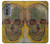S3359 Vincent Van Gogh Crâne Etui Coque Housse pour Motorola Edge (2022)