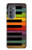 S3451 Piano coloré Etui Coque Housse pour Motorola Edge (2022)