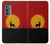 S3513 Coucher de soleil de Deer Etui Coque Housse pour Motorola Edge (2022)