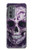 S3582 Crâne pourpre sucre Etui Coque Housse pour Motorola Edge (2022)