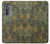S3662 William Morris Vine Pattern Etui Coque Housse pour Motorola Edge (2022)
