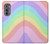 S3810 Vague d'été licorne pastel Etui Coque Housse pour Motorola Edge (2022)