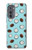 S3860 Motif à pois de noix de coco Etui Coque Housse pour Motorola Edge (2022)